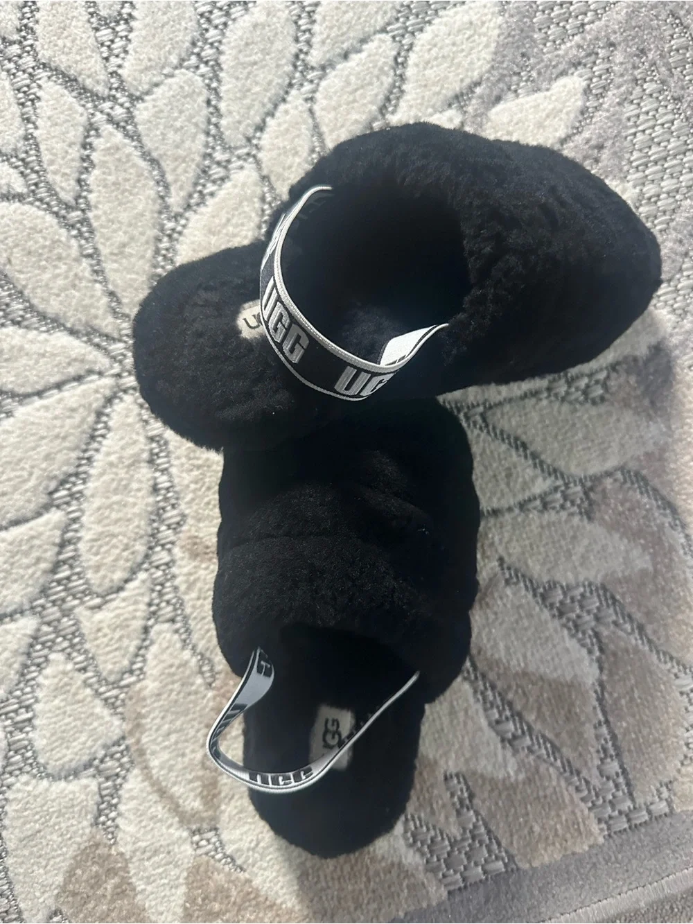 UGG black slippers